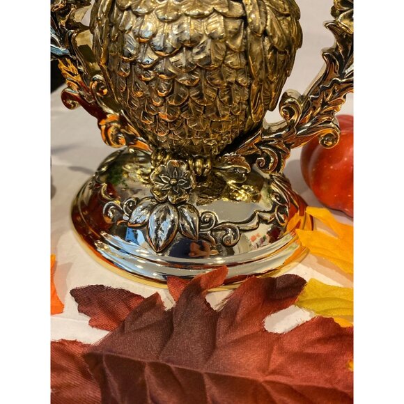 Bath & Body Works Ornate Owl Pedestal Candle Holder -New - Picture 4 of 12